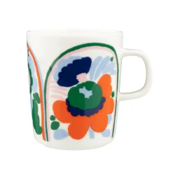 New Mugg Oiva / Karuselli 2,5 dl vit/multi Köksinredning|Tekoppar