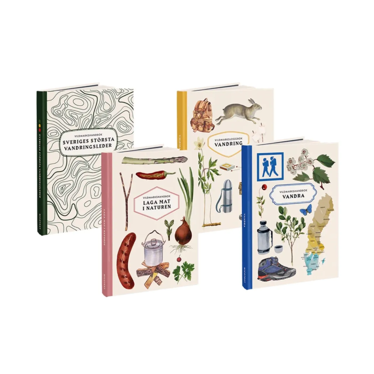 Outlet NATURHANDBÖCKER: Vandra Sommarfavoriter