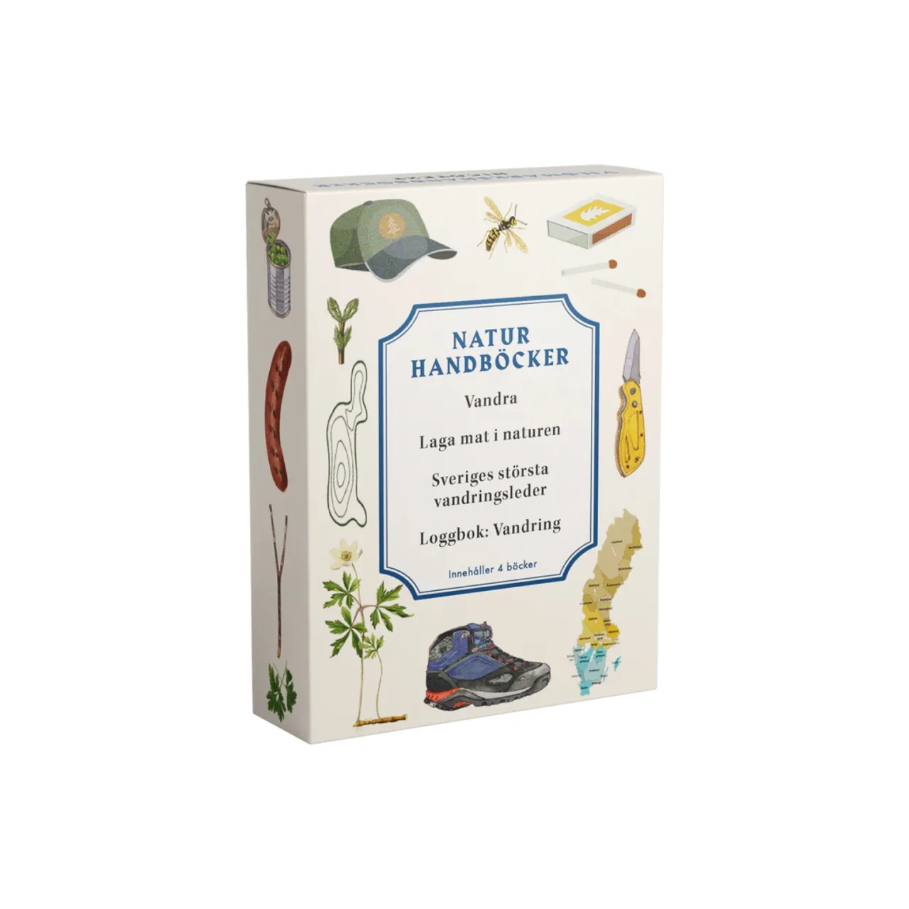 Outlet NATURHANDBÖCKER: Vandra Sommarfavoriter
