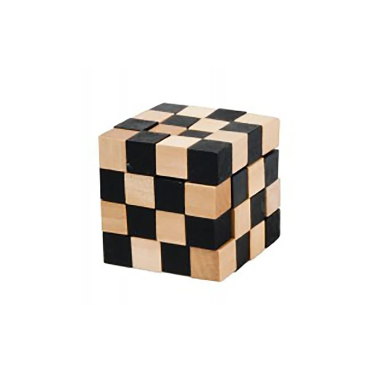 Hot Ormkub svart/natur Barn Leksaker|Pussel