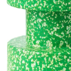 Clearance Pall / Sidebord Bit Stack Grön Sidobord|Pallar