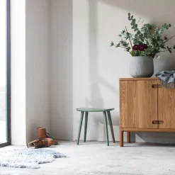 Outlet Pall Palle björk Sängbord|Pallar