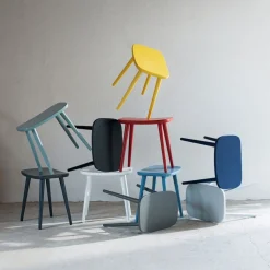 Outlet Pall Palle björk Sängbord|Pallar