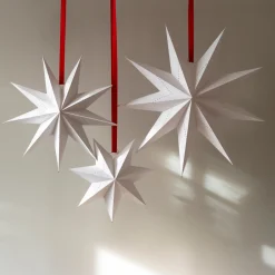 Sale Pappers stjärna Lysa 80cm vit Julbelysning|Novent