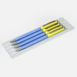 Online Penna kulspets gul/blå Skrivbordstillbehör