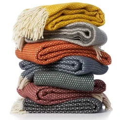 Clearance Pläd Knut ljusgrå Filtar & Plädar