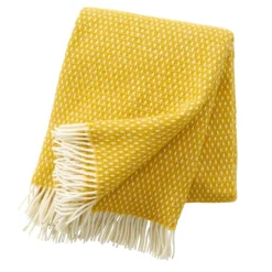 Sale Pläd Knut saffron Filtar & Plädar