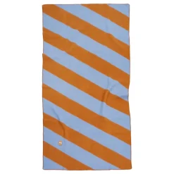 Discount Pläd Minola 130x260 Blå/Brun Filtar & Plädar