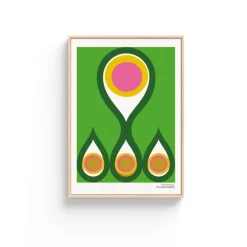 Sale Poster Bird´s 1967 - no.2 Grön Posters|Adventspresenter