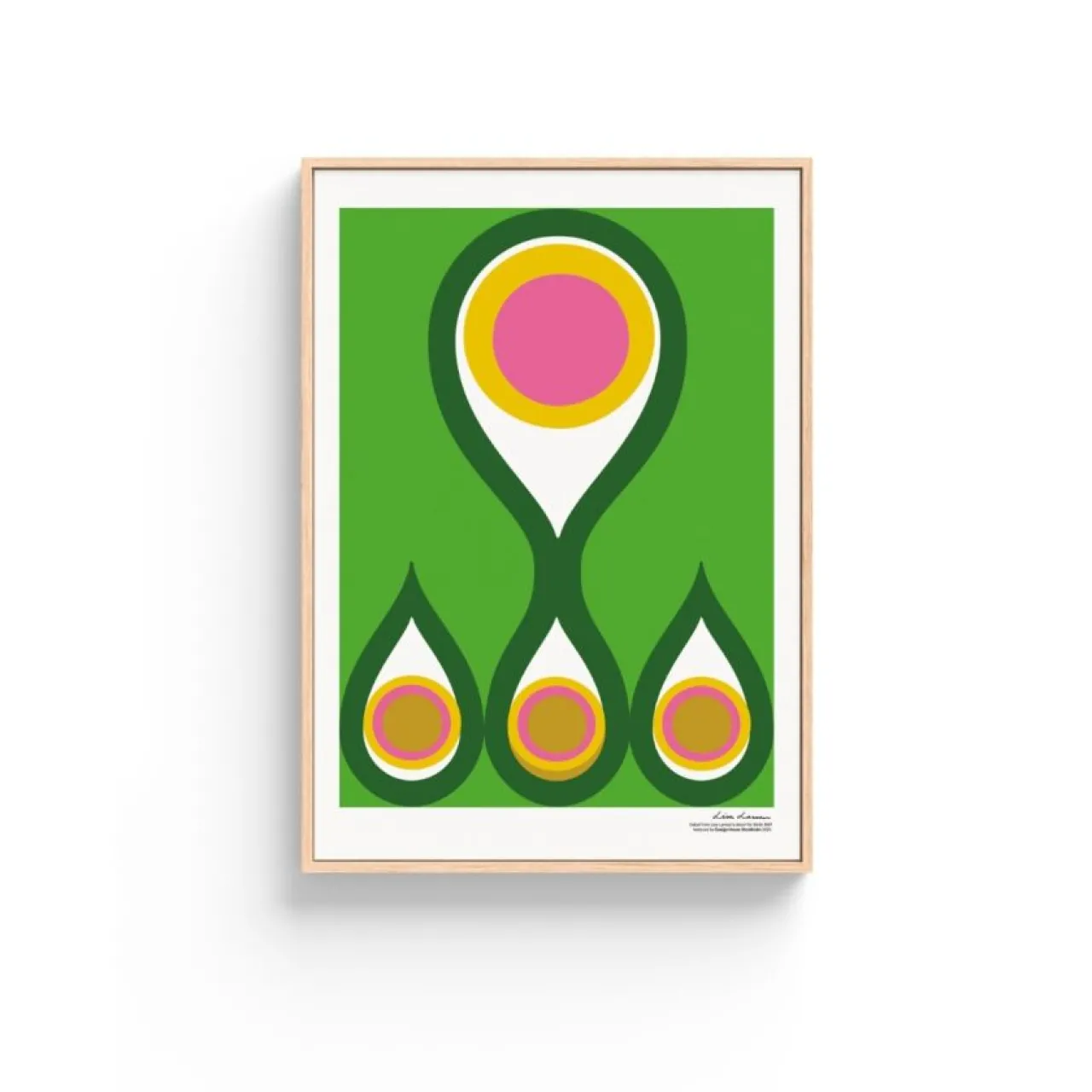 Sale Poster Bird´s 1967 - no.2 Grön Posters|Adventspresenter