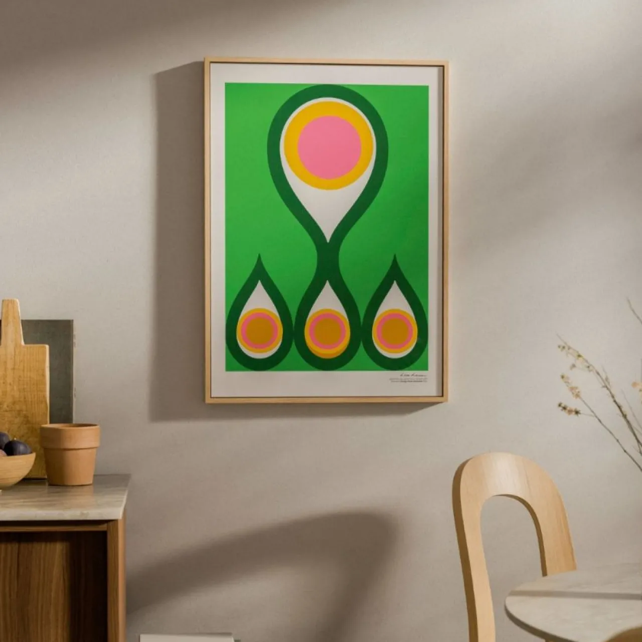 Sale Poster Bird´s 1967 - no.2 Grön Posters|Adventspresenter