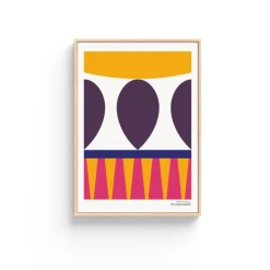 Discount Poster Bird´s 1967 - no.1 Rosa/Gul Posters|Adventspresenter