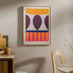 Discount Poster Bird´s 1967 - no.1 Rosa/Gul Posters|Adventspresenter