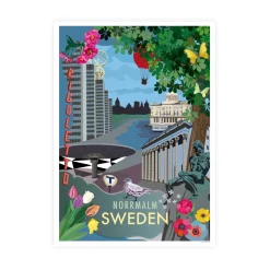 Online Poster city Norrmalm 30x40 cm Posters