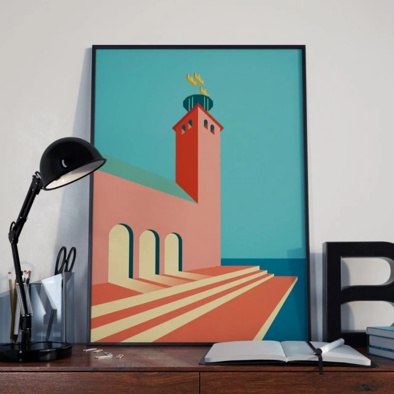 Discount Poster Stadshuset 50x70 Posters