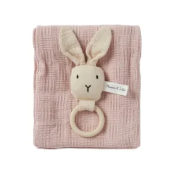 Clearance Presentbox Etienne skallra + filt Rosa Barn Leksaker|Barnrum