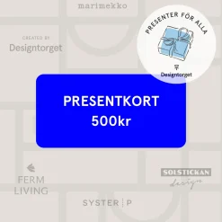 Outlet Presentkort 500 kr Julklappstips|Adventspresenter