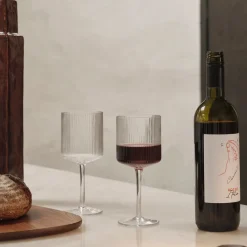 Online Rödvinsglas Ripple 2-pack Klar Köksinredning|Julporslin