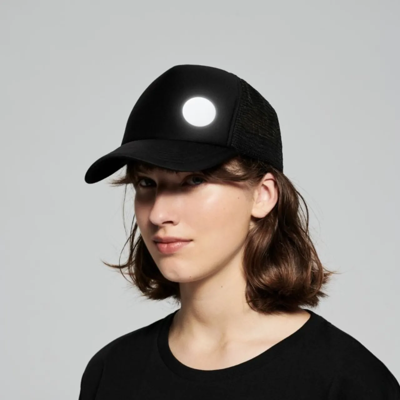 Online Reflekterande pin stor svart Reflexer