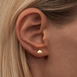 Best Örhänge Cloud guld 1 st Örhängen Guld|Smycken Dam