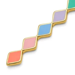 Hot Örhänge Confetti Long Guld Multi Örhängen Guld