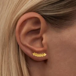 Best Örhänge Domino 7 guld 1 st Örhängen Guld|Smycken Dam