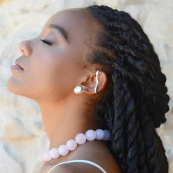 Best Örhänge earcuff smält våg Örhängen Silver