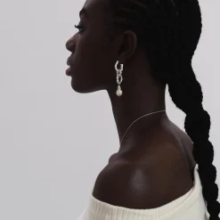 Sale Örhänge Mary Long Single Silver Örhängen Silver|Smycken Dam