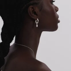 New Örhänge Mary Short Single Silver Örhängen Silver|Smycken Dam