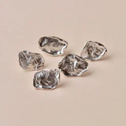 Örhänge smält stift 1st Örhängen Silver