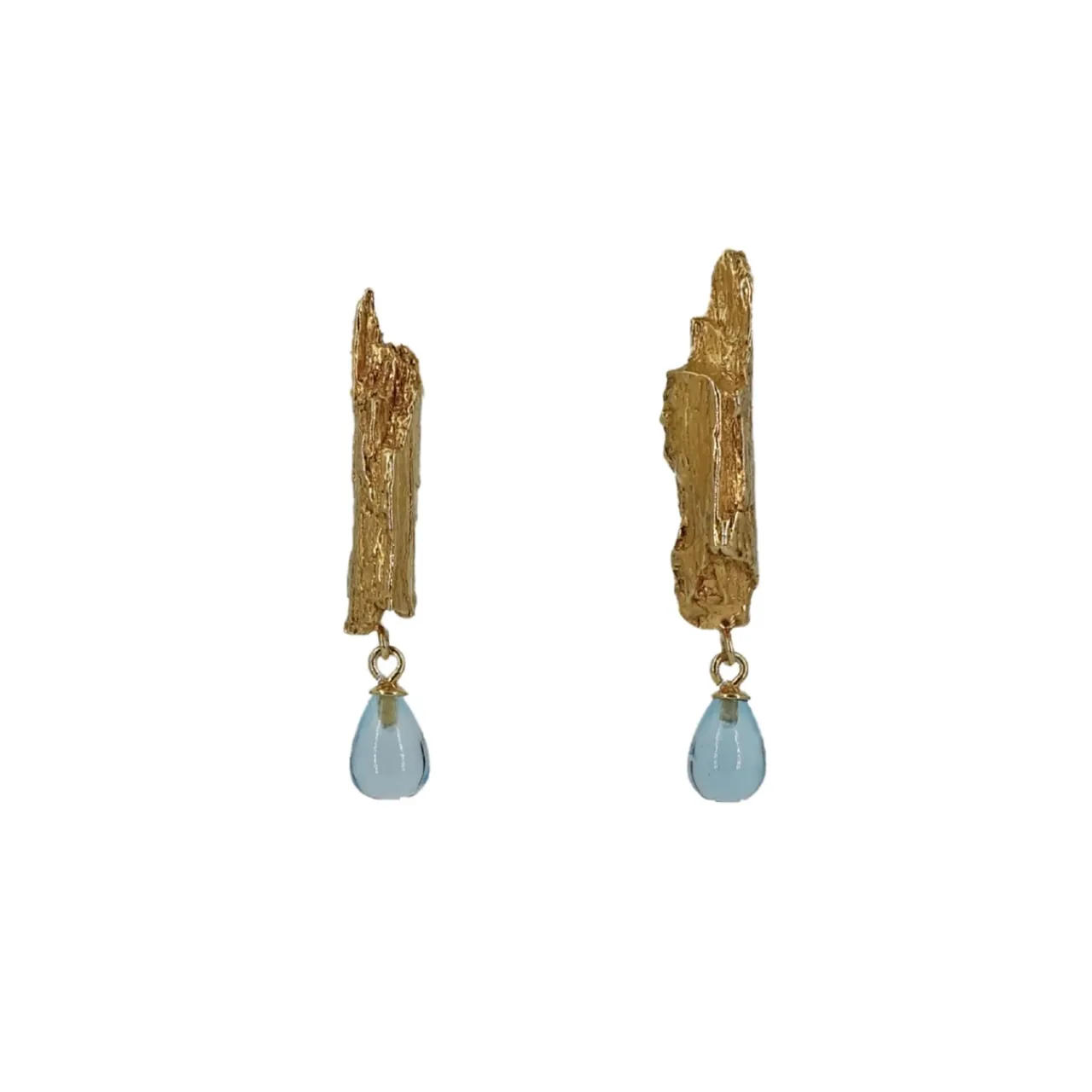 Discount Örhängen Barkens Röst guld Örhängen Guld