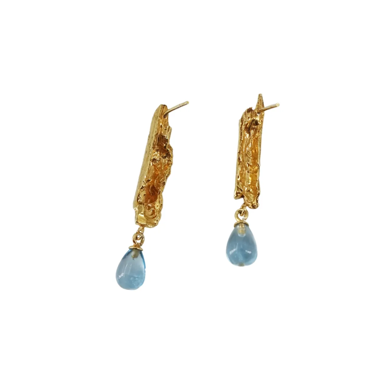 Discount Örhängen Barkens Röst guld Örhängen Guld