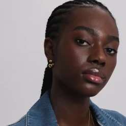 Online Örhängen Bolded Drops Guld Örhängen Guld|Smycken Dam