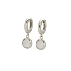 Örhängen Dear Silver Rosa Örhängen Silver|Smycken Dam