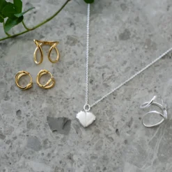 Sale Örhängen Drop loop Guld Örhängen Guld|Smycken Dam