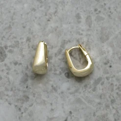 Hot Örhängen Hold Guld Örhängen Guld|Smycken Dam