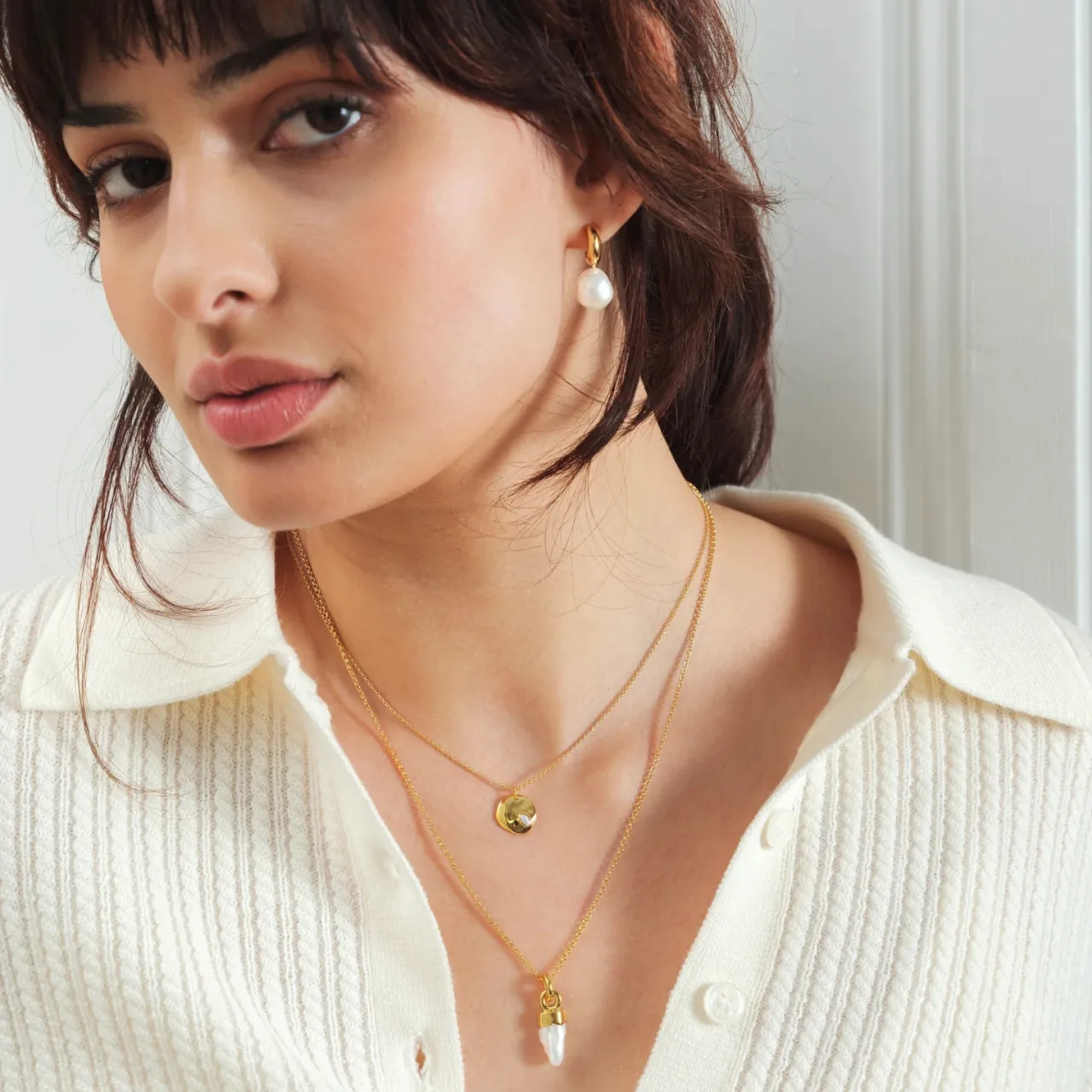 Discount Örhängen Paxton Guld Örhängen Guld|Smycken Dam