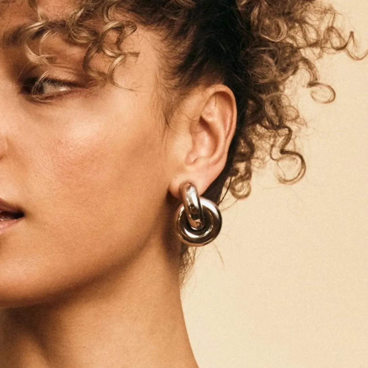 Best Örhängen Redondo Studs L Stål Örhängen Silver