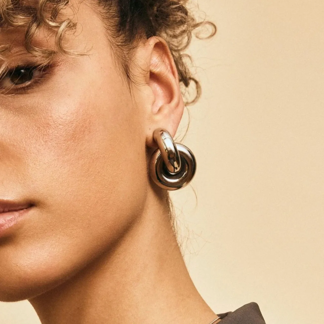 Best Örhängen Redondo Studs L Stål Örhängen Silver