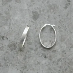 Online Örhängen Ribbon Silver Örhängen Silver|Smycken Dam