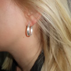 Online Örhängen Ribbon Silver Örhängen Silver|Smycken Dam