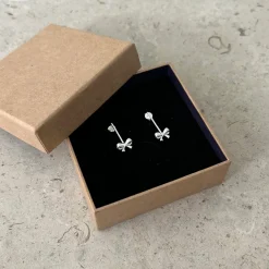 Best Örhängen Rosetta lång silver Örhängen Silver|Smycken Dam