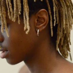 Online Örhängen Thin Silver Örhängen Silver|Smycken Herr