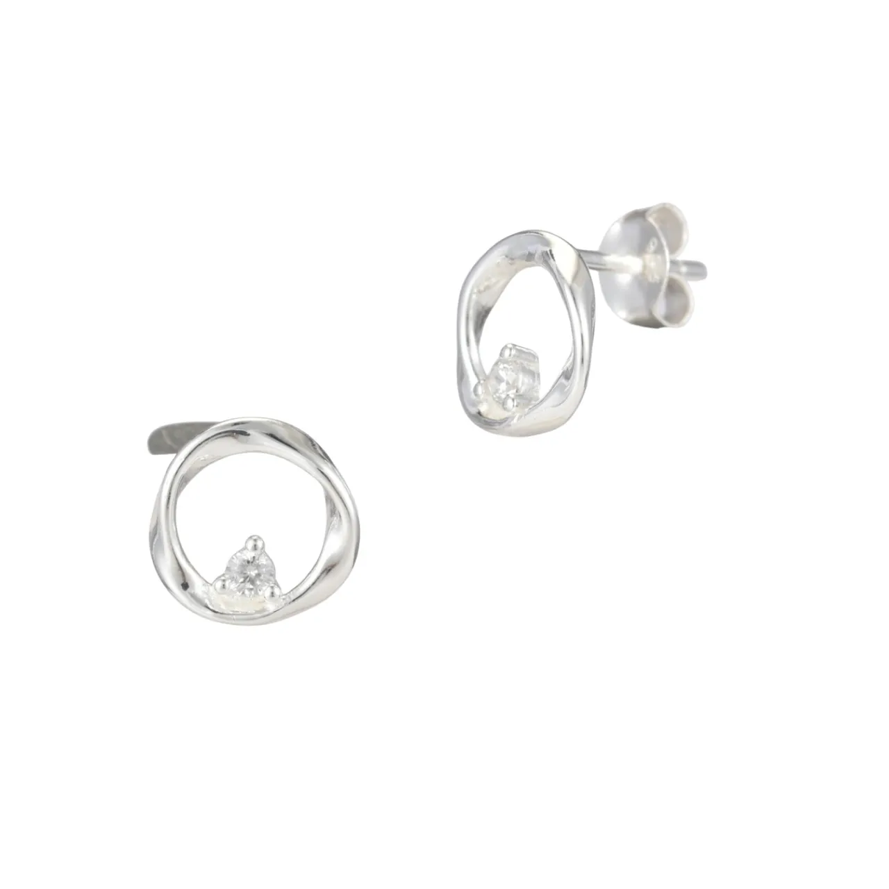 New Örhängen Trinity Silver Örhängen Silver|Smycken Dam