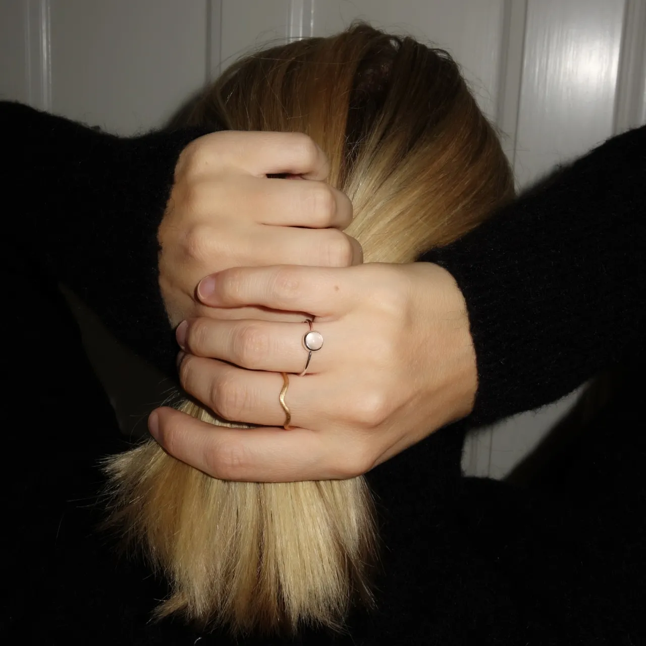 Discount Ring Audio Guld matt Ringar Guld|Smycken Dam