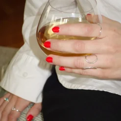 Ring Audio Silver blank Ringar Silver|Smycken Dam