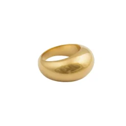 Clearance Ring Bolded Big Guld Ringar Guld