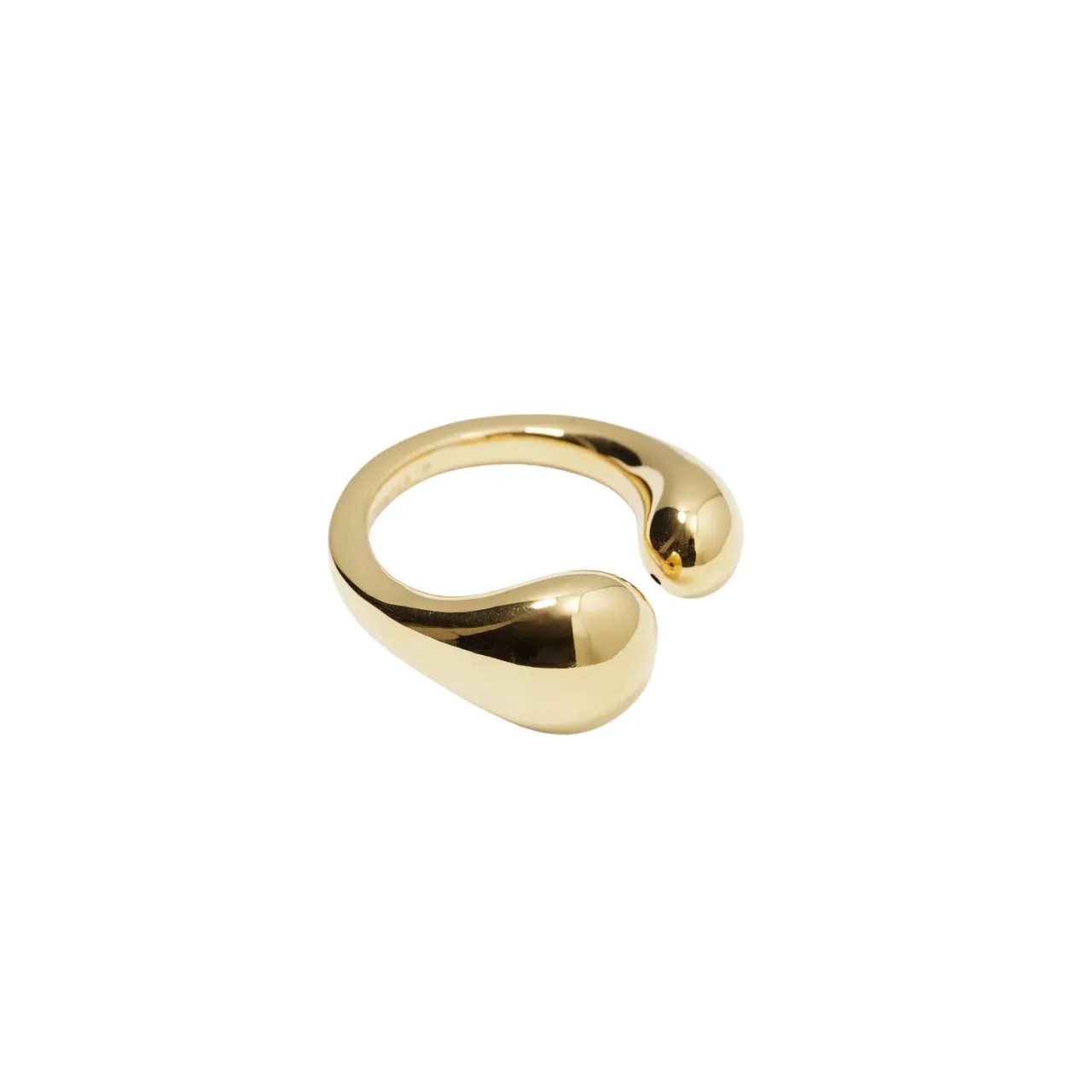 New Ring Bolded Drops Guld Ringar Guld|Smycken Dam