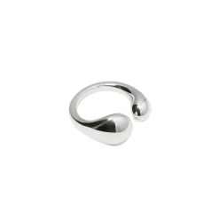 Sale Ring Bolded Drops Silver Ringar Silver|Halsband Silver