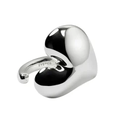 Outlet Ring Bolded Heart Silver Ringar Silver|Smycken Dam